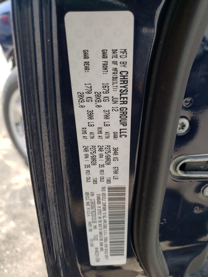 Photo 10 from auction – 2012 DODGE RAM 1500 S with VIN 1C6RD6GT9CS313126
