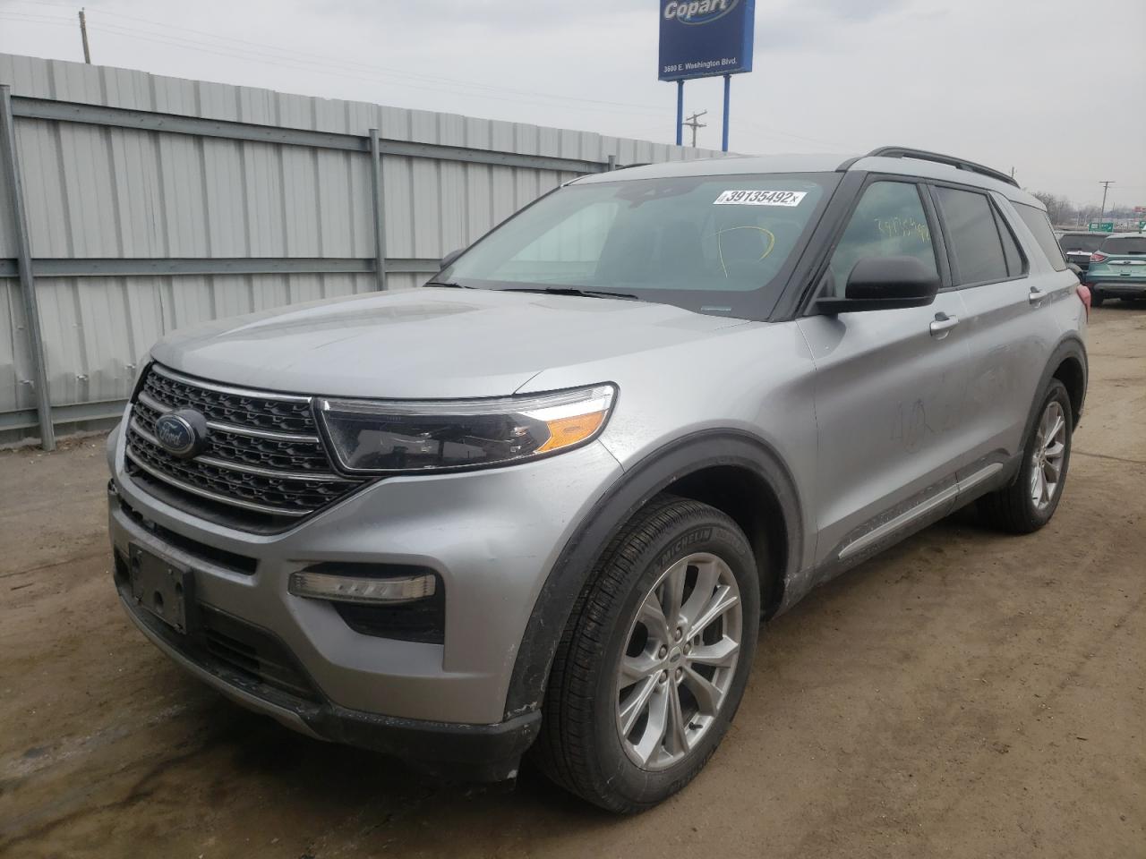 Photo 2 from auction – 2020 FORD EXPLORER X with VIN 1FMSK8DH0LGB39814