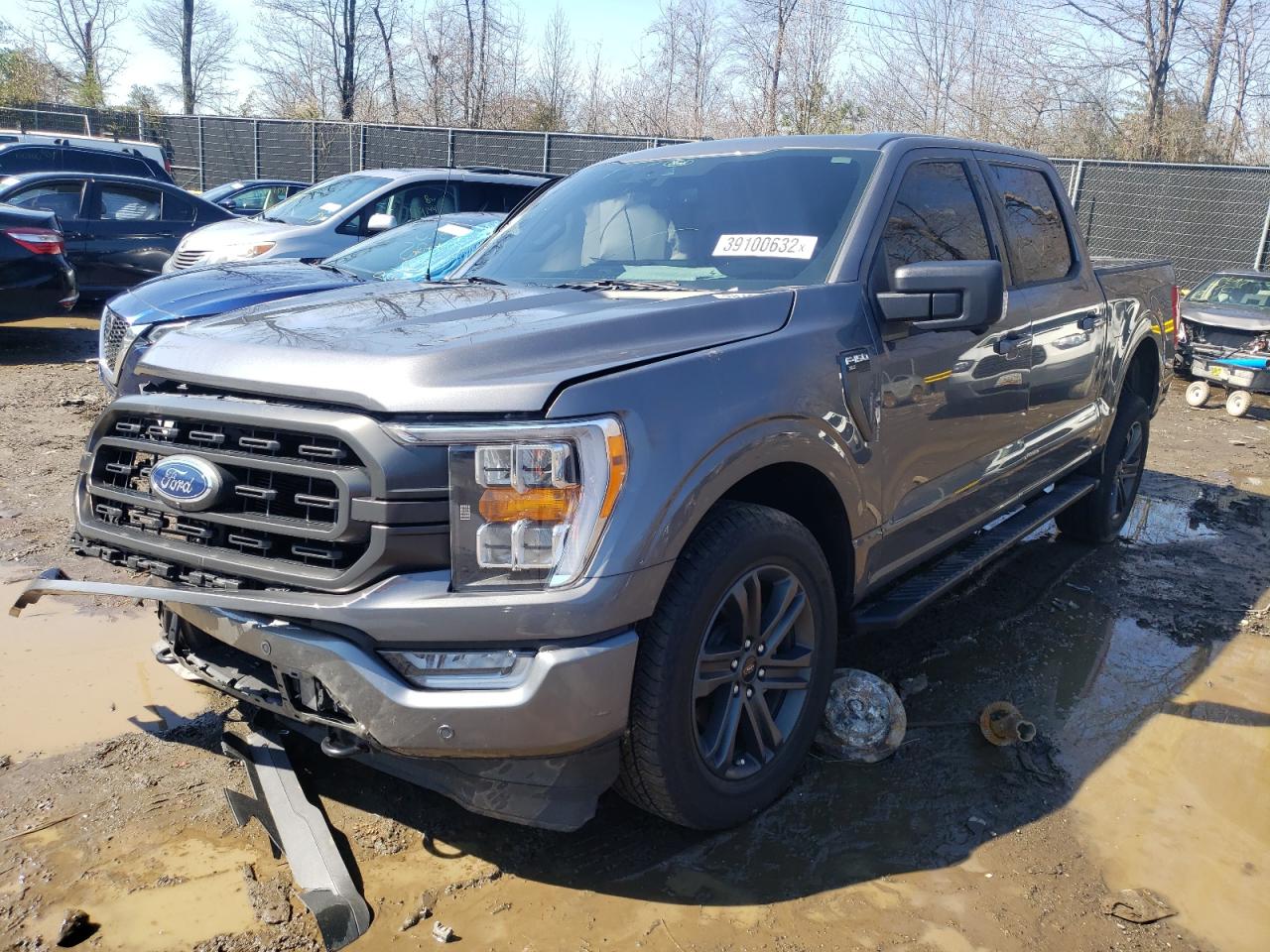 Photo 2 from auction – 2021 FORD F150 SUPER with VIN 1FTFW1E88MFA36762