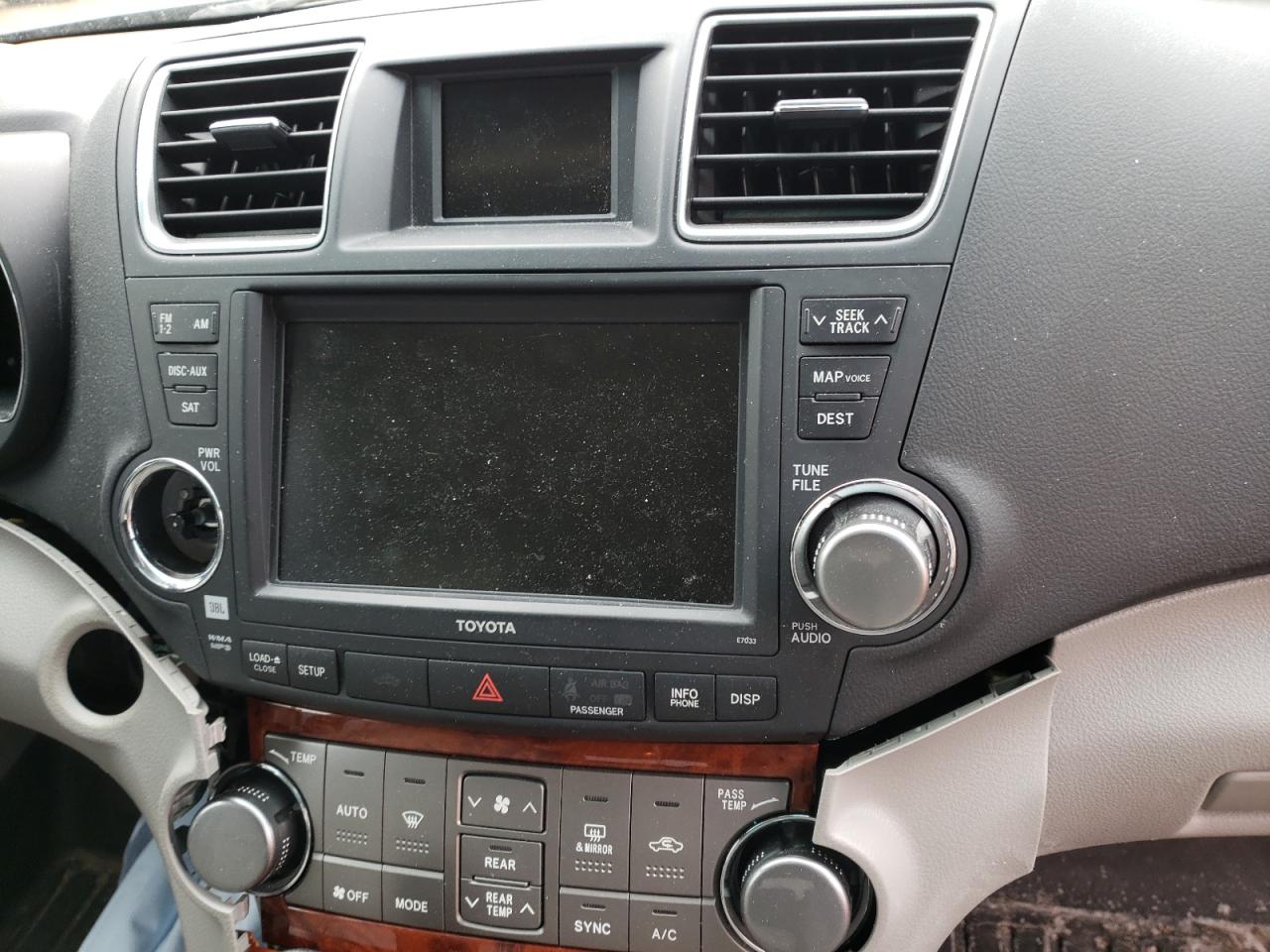 Photo 9 from auction – 2011 TOYOTA HIGHLANDER with VIN 5TDDK3EH2BS062544