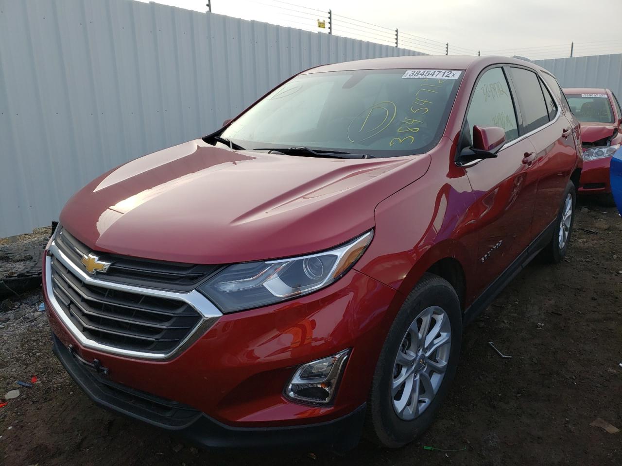 Photo 2 from auction – 2018 CHEVROLET EQUINOX LT with VIN 2GNAXJEV1J6250633