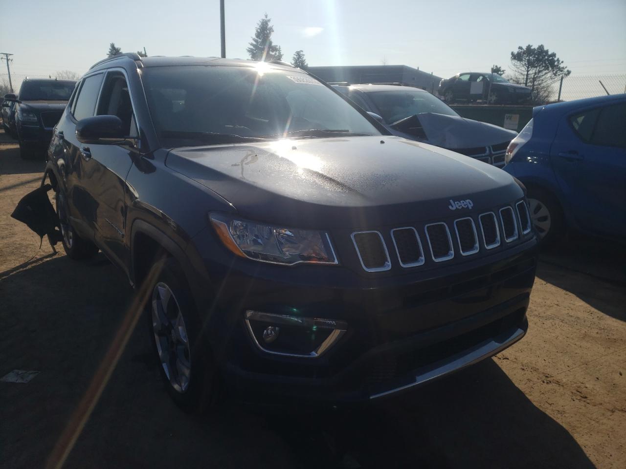 JEEP COMPASS LI 2020 with VIN 3C4NJDCB1LT124180 - Photo from auction