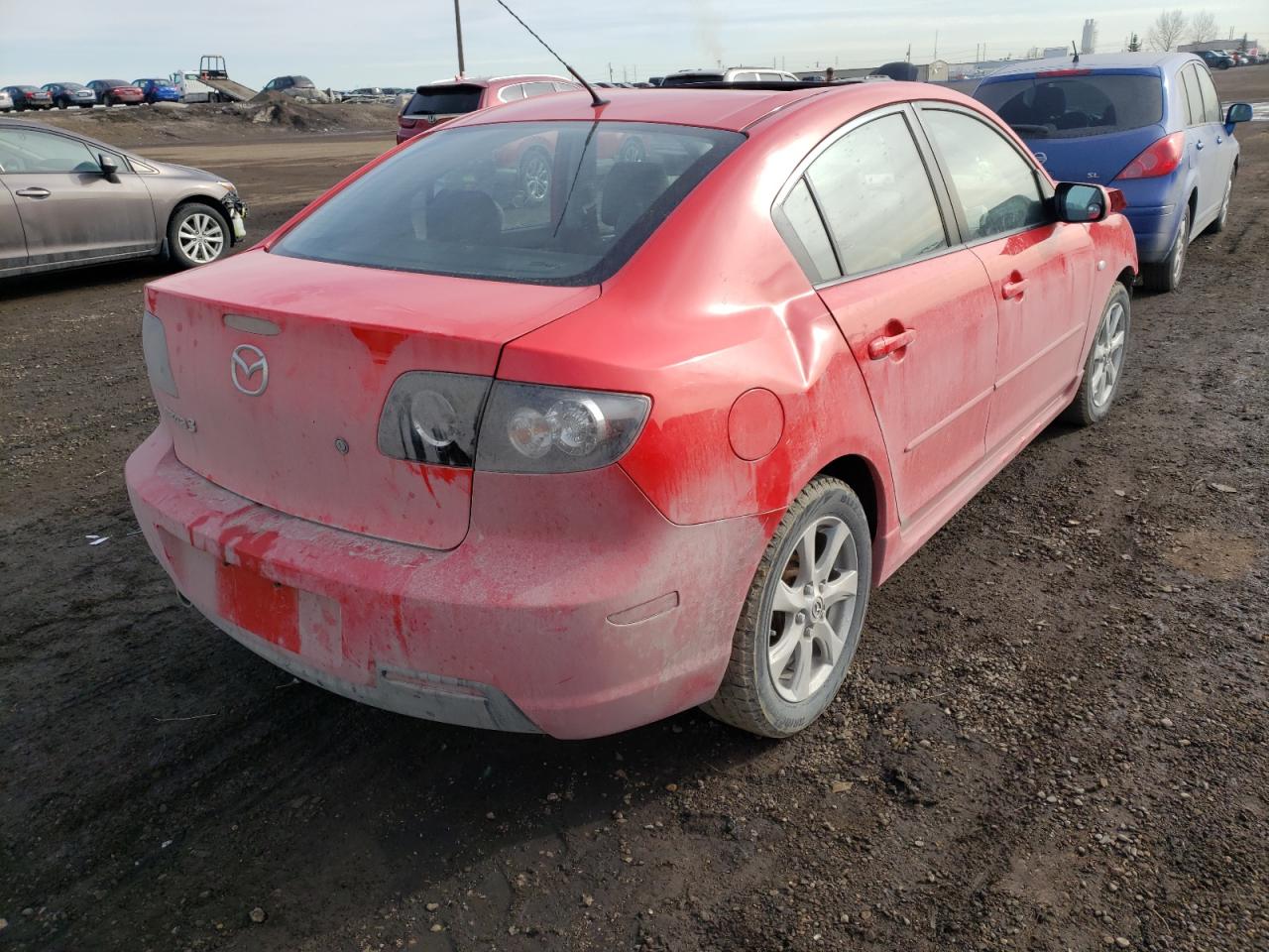 Photo 4 from auction – 2008 MAZDA 3 S with VIN JM1BK323281856224
