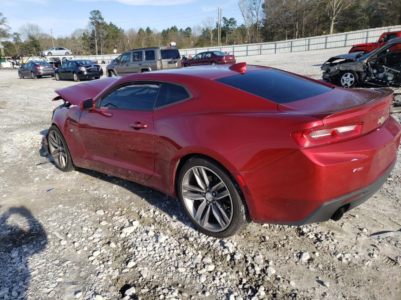 Photo 3 from auction – 2017 CHEVROLET CAMARO LT with VIN 1G1FB1RX3H0136556