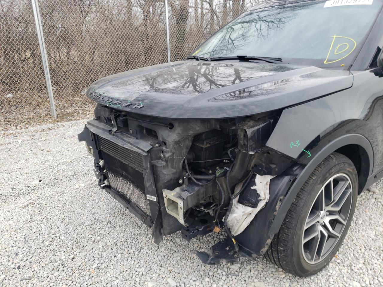 Photo 9 from auction – 2017 FORD EXPLORER S with VIN 1FM5K8GT2HGA02538