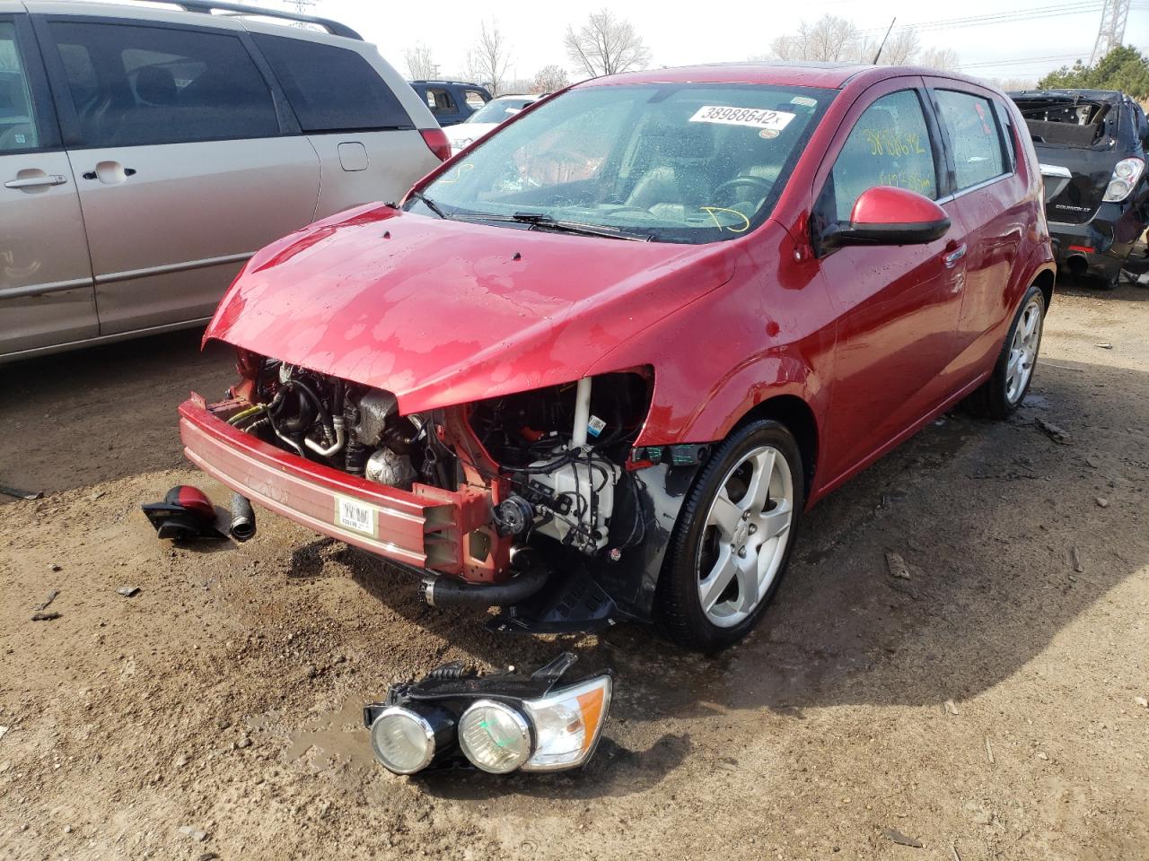 Photo 2 from auction – 2014 CHEVROLET SONIC LTZ with VIN 1G1JE6SB5E4241195