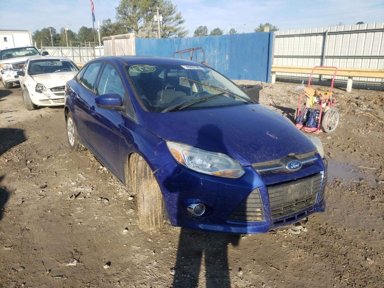 FORD FOCUS SE 2012 with VIN 1FAHP3F29CL327790 - Photo from auction