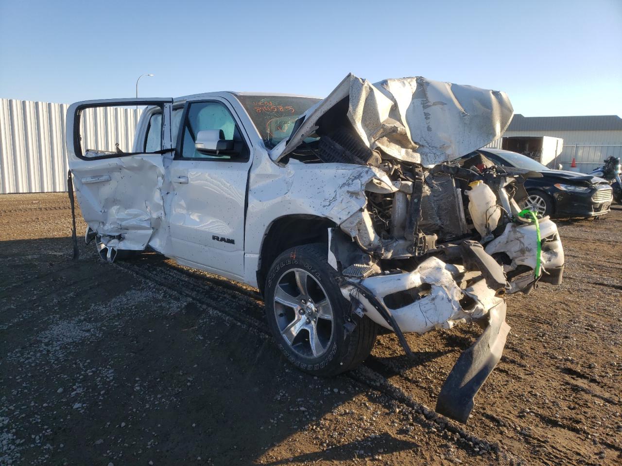 RAM 1500 REBEL 2019 with VIN 1C6SRFLT7KN814585 - Photo from auction