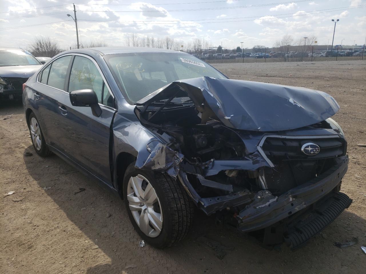 SUBARU LEGACY 2.5 2015 with VIN 4S3BNBA65F3052773 - Photo from auction