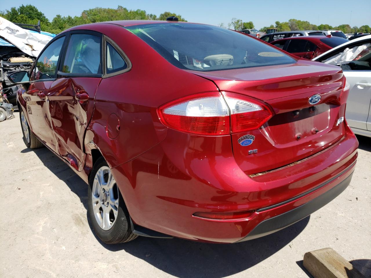Photo 3 from auction – 2016 FORD FIESTA SE with VIN 3FADP4BJ2GM164454