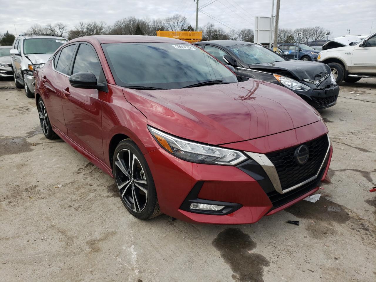 Photo 1 from auction – 2021 NISSAN SENTRA SR with VIN 3N1AB8DV6MY229025
