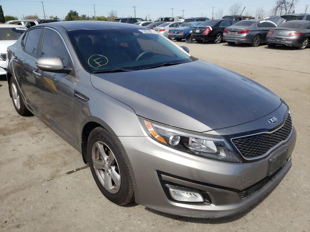 Photo 1 from auction – 2015 KIA OPTIMA LX with VIN 5XXGM4A7XFG445844