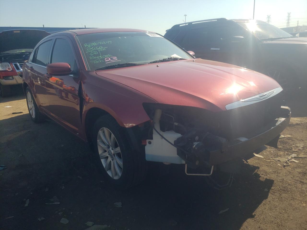 CHRYSLER 200 TOURIN 2013 with VIN 1C3CCBBB6DN612201 - Photo from auction