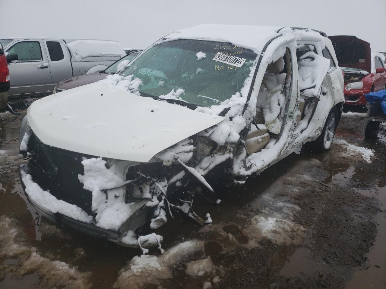 Photo 2 from auction – 2012 ACURA MDX TECHNO with VIN 2HNYD2H45CH502989