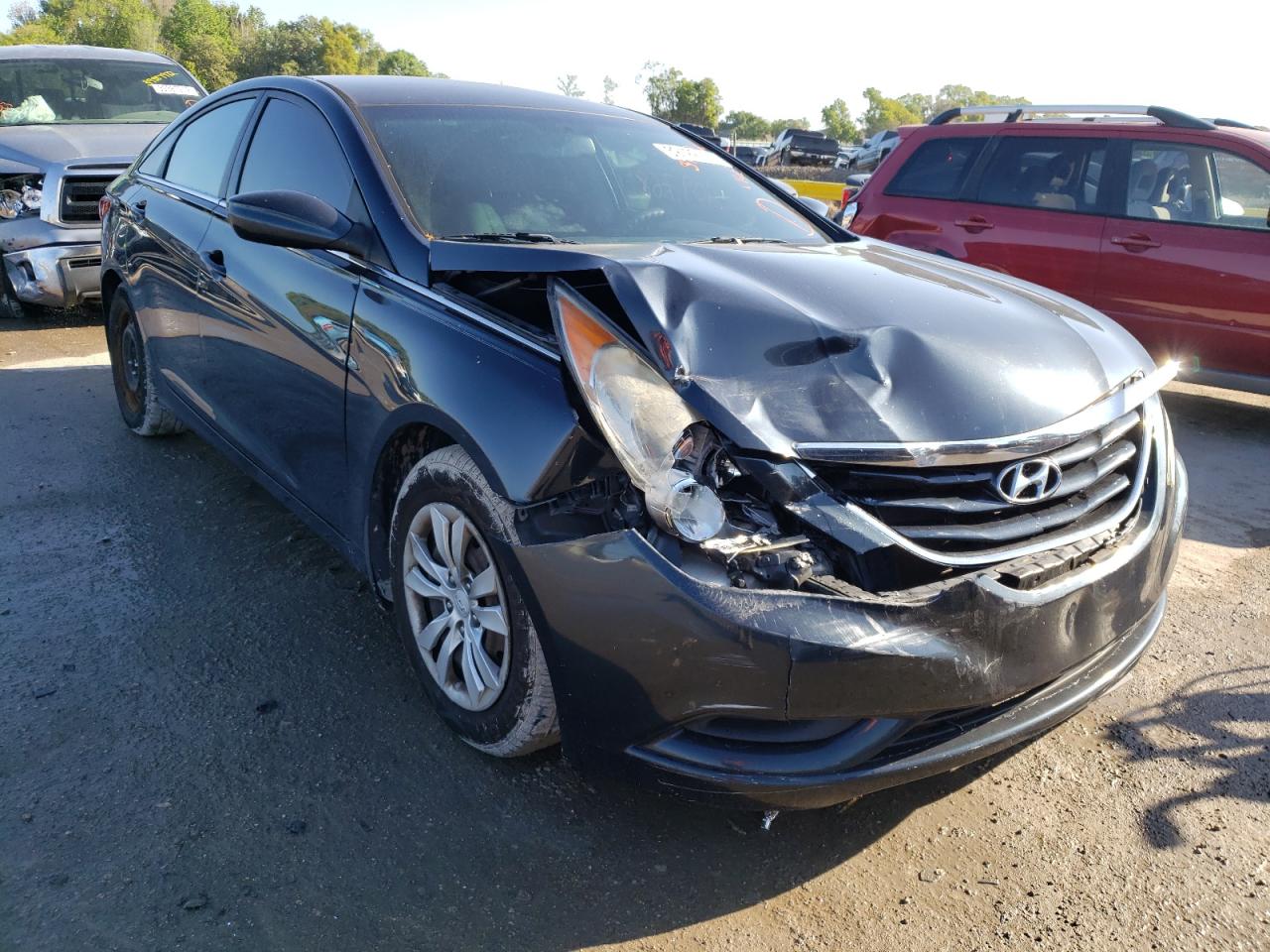 HYUNDAI SONATA GLS 2012 with VIN 5NPEB4AC5CH481869 - Photo from auction