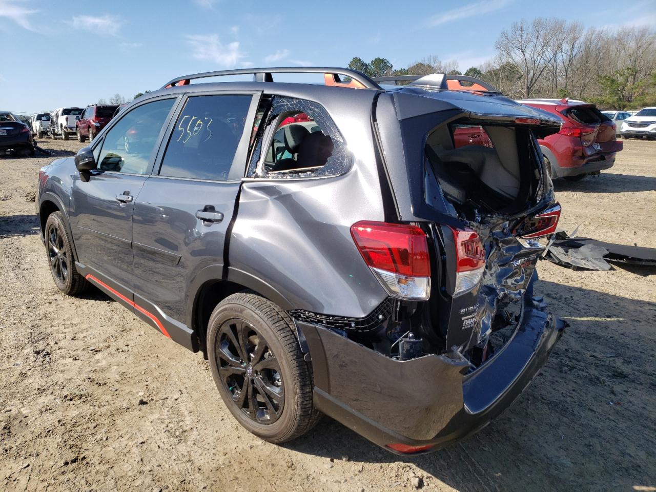 Photo 3 from auction – 2021 SUBARU FORESTER S with VIN JF2SKALC2MH525021