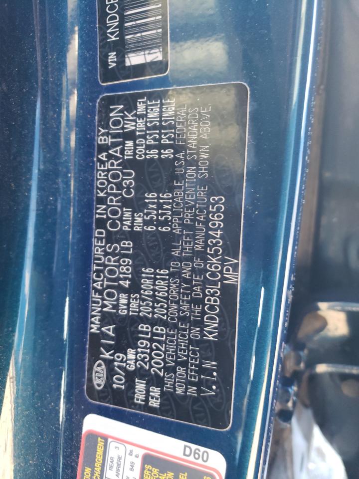 Photo 10 from auction – 2019 KIA NIRO FE with VIN KNDCB3LC6K5349653