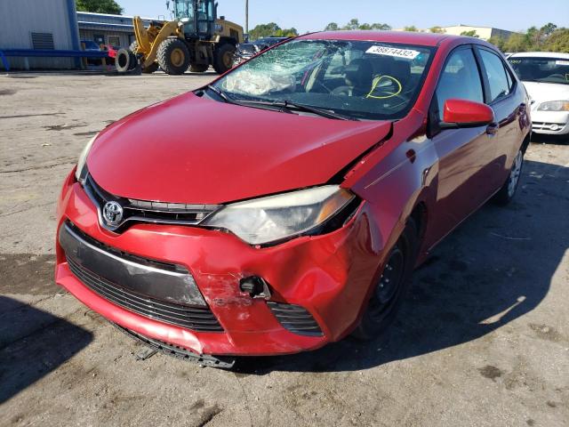 Photo 2 from auction – 2015 TOYOTA COROLLA L with VIN 2T1BURHE2FC411934