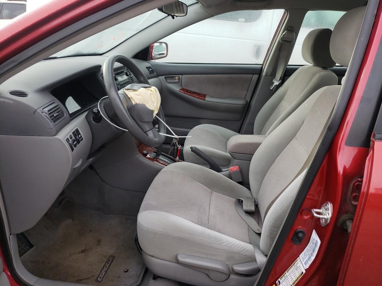 Photo 5 from auction – 2007 TOYOTA COROLLA CE with VIN 1NXBR30E17Z854716
