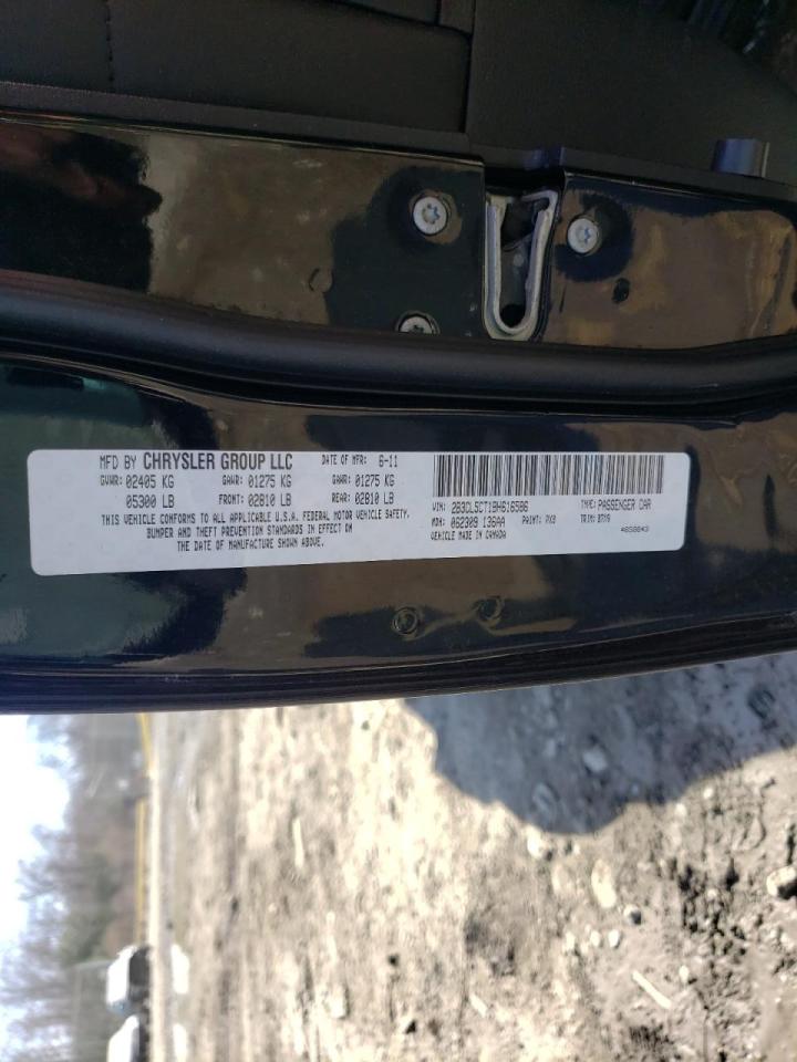 Photo 10 from auction – 2011 DODGE CHARGER R/ with VIN 2B3CL5CT1BH616586