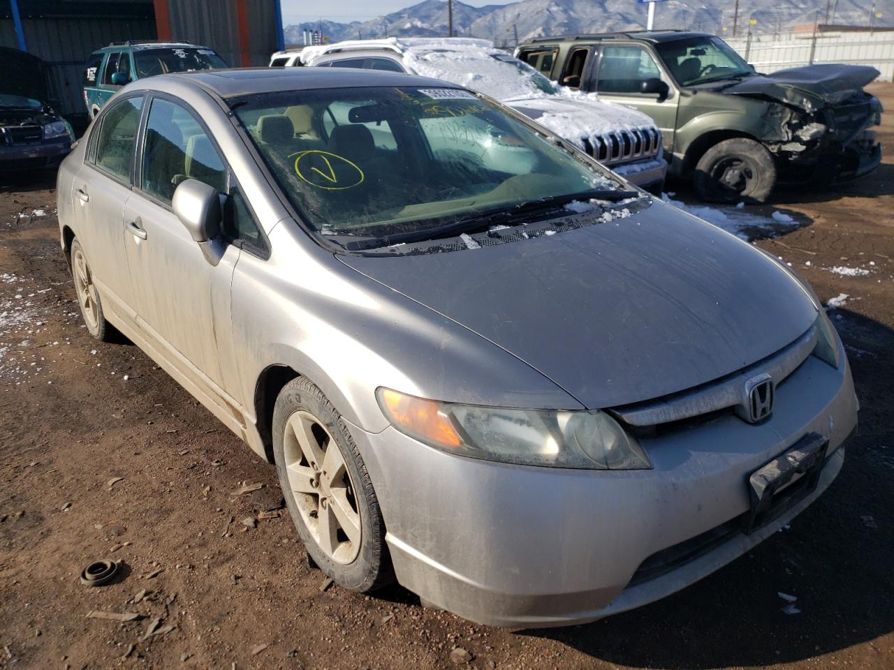 HONDA CIVIC EX 2006 with VIN 1HGFA16846L022909 - Photo from auction