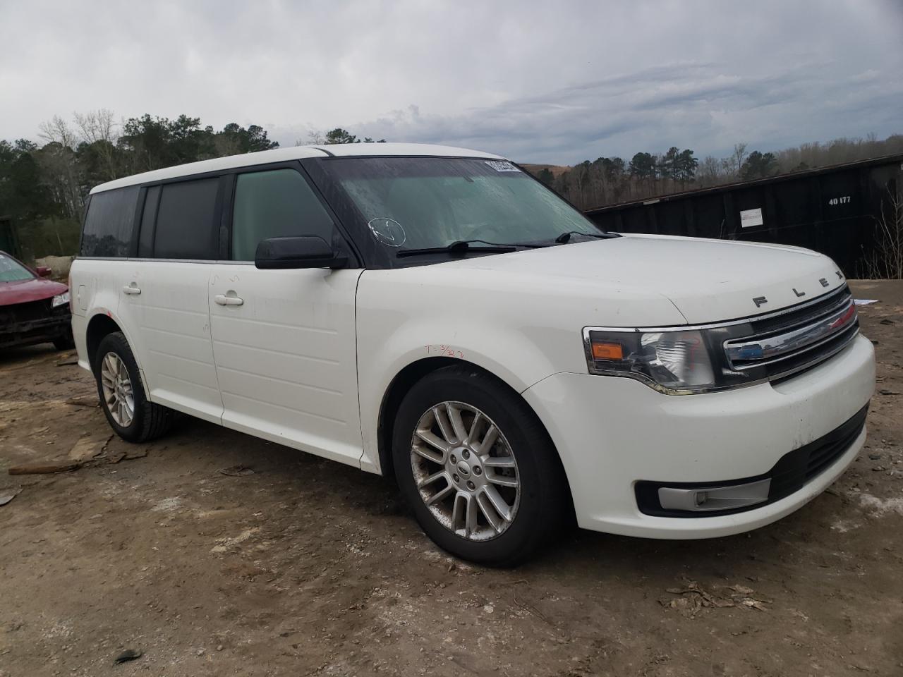 FORD FLEX SEL 2014 with VIN 2FMGK5C86EBD13952 - Photo from auction
