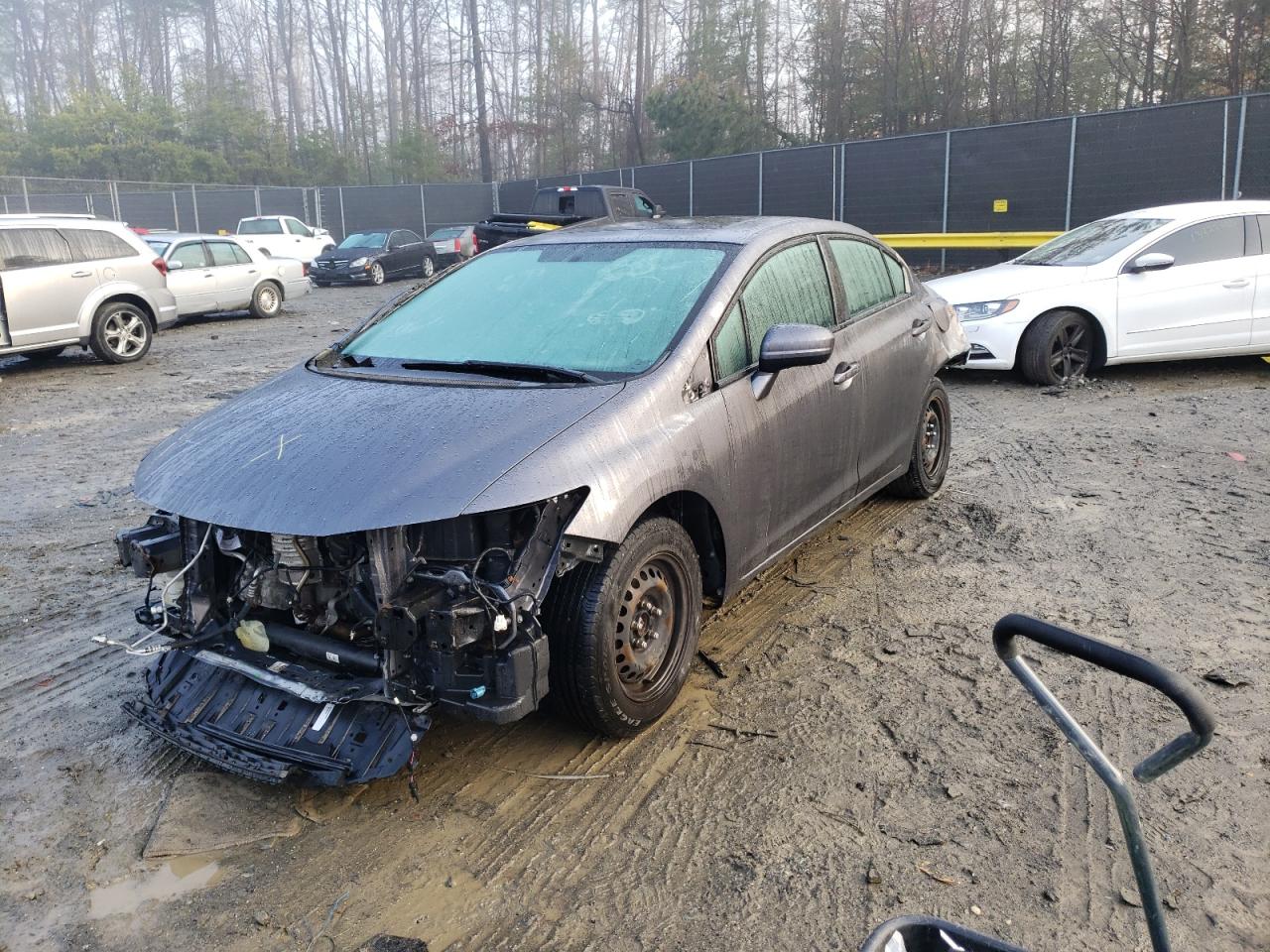 Photo 2 from auction – 2015 HONDA CIVIC EX with VIN 19XFB2F8XFE223028