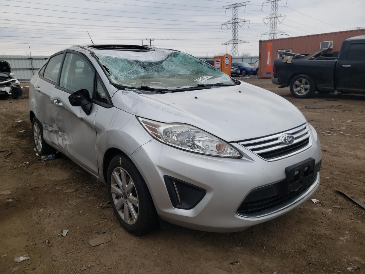 FORD FIESTA SE 2012 with VIN 3FADP4BJ4CM161114 - Photo from auction