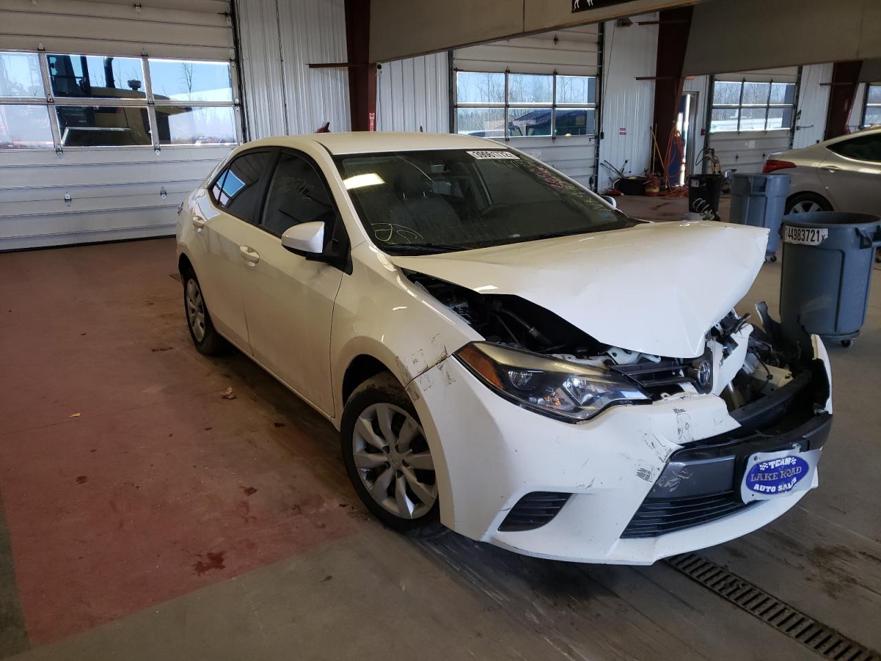 Photo 1 from auction – 2016 TOYOTA COROLLA L with VIN 2T1BURHE7GC616053