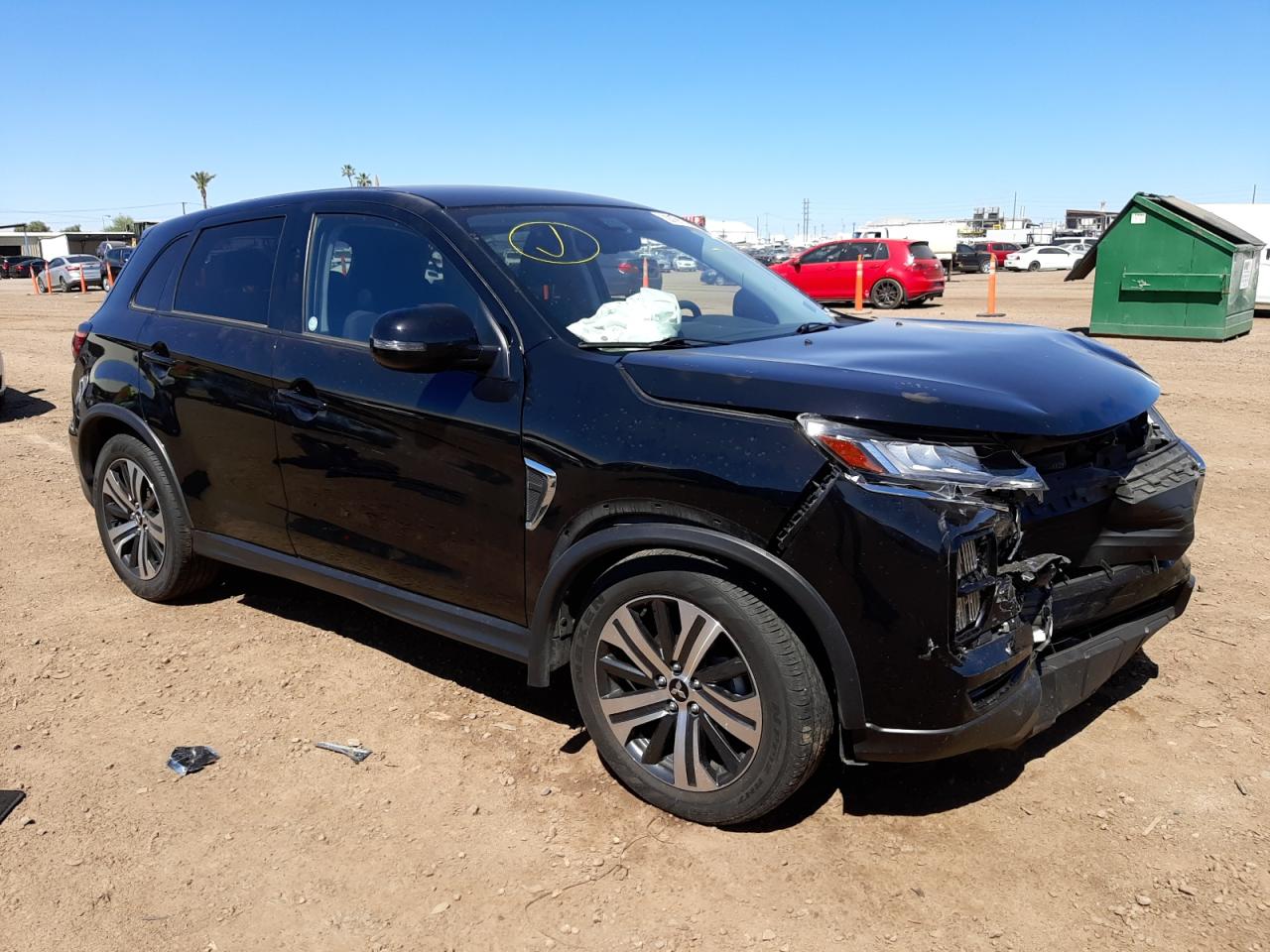 MITSUBISHI OUTLANDER 2020 with VIN JA4AR3AU5LU020863 - Photo from auction