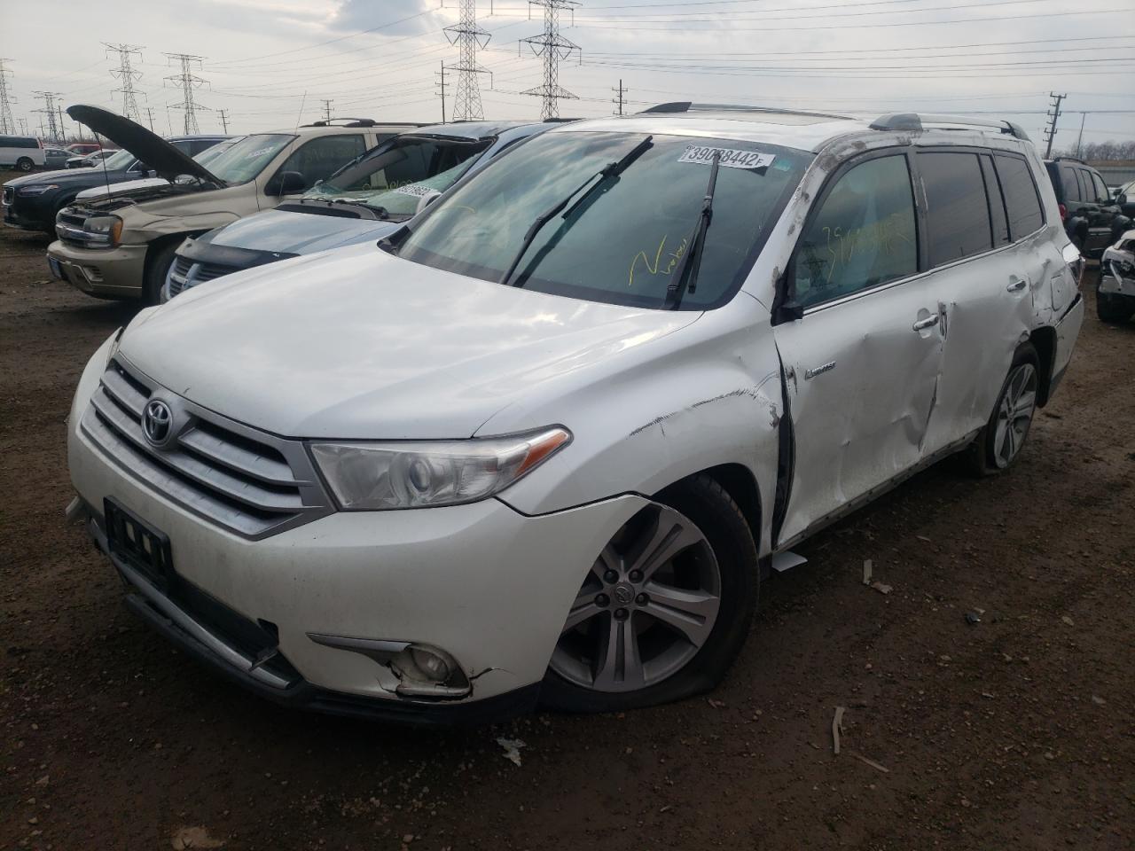 Photo 15 from auction – 2012 TOYOTA HIGHLANDER with VIN 5TDDK3EH5CS130143