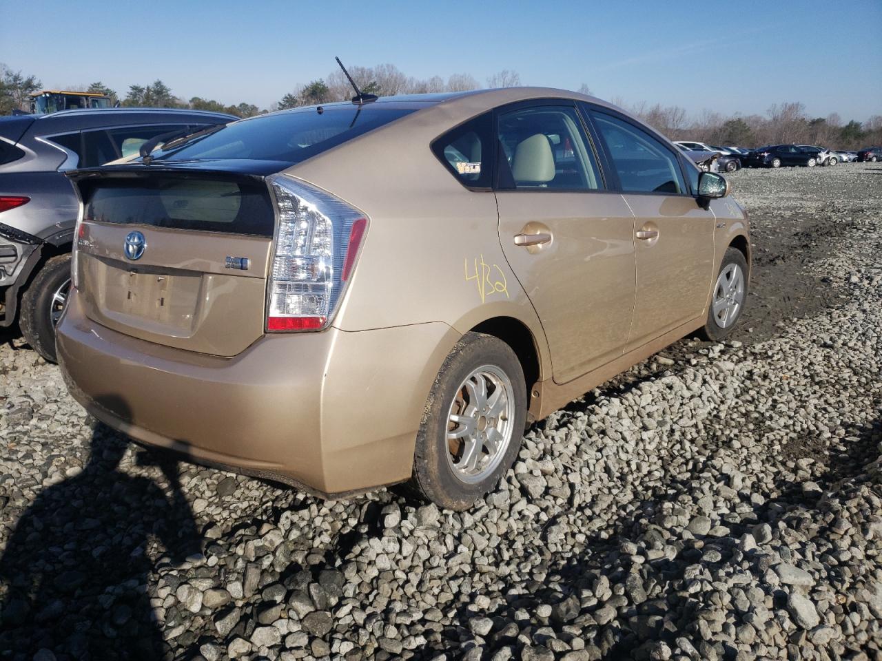 Photo 4 from auction – 2011 TOYOTA PRIUS with VIN JTDKN3DU5B0272393