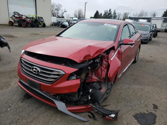 Photo 2 from auction – 2017 HYUNDAI SONATA SPO with VIN 5NPE34AF6HH593630