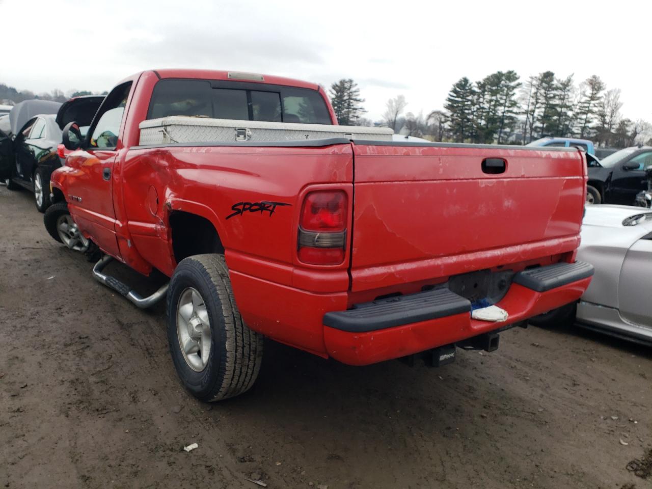 Photo 3 from auction – 1998 DODGE RAM 1500 with VIN 1B7HF16Y4WS761762