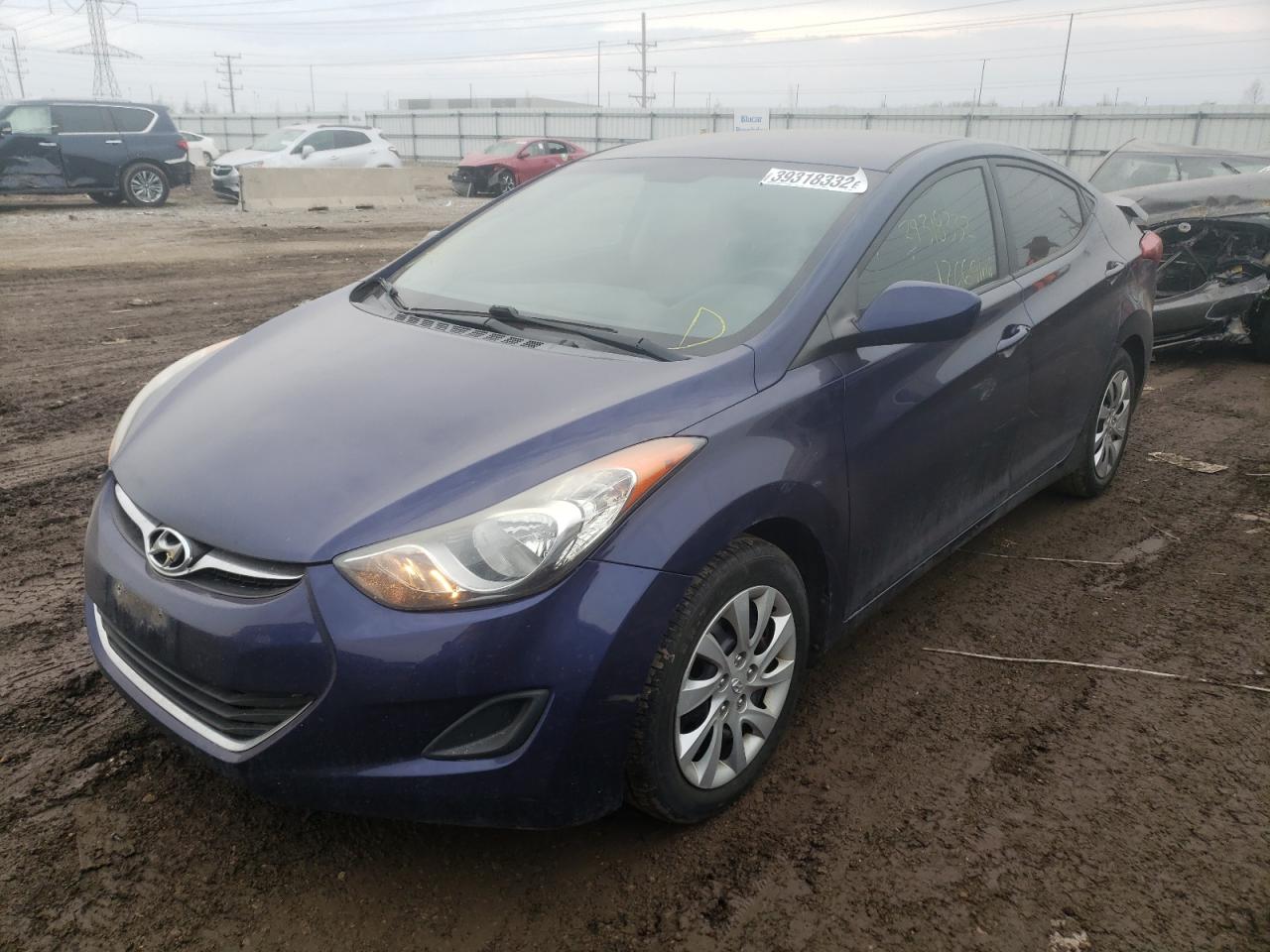 Photo 2 from auction – 2012 HYUNDAI ELANTRA with VIN 5NPDH4AE1CH090617