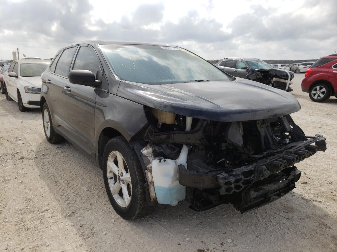 FORD EDGE SE 2017 with VIN 2FMPK3G94HBC12596 - Photo from auction