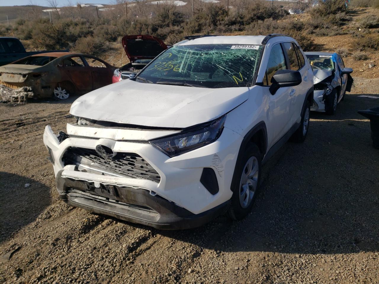 Photo 2 from auction – 2020 TOYOTA RAV4 LE with VIN 2T3F1RFV2LC131575