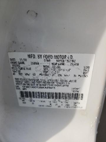 Zdjęcie 10 z aukcji – 2011 FORD ESCAPE XLT z VIN 1FMCU0D72BKA99903