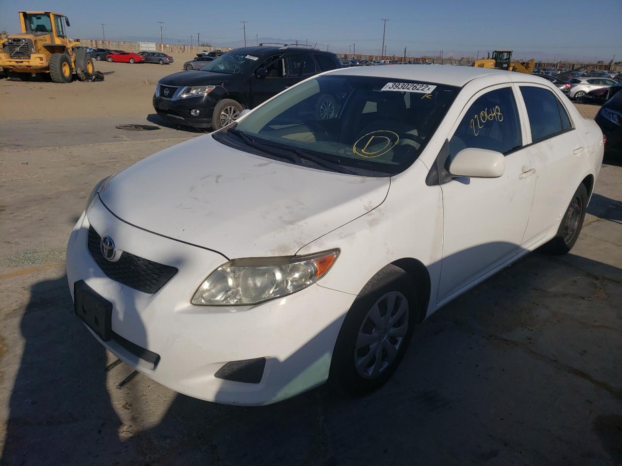 Photo 2 from auction – 2009 TOYOTA COROLLA BA with VIN JTDBL40E699083557