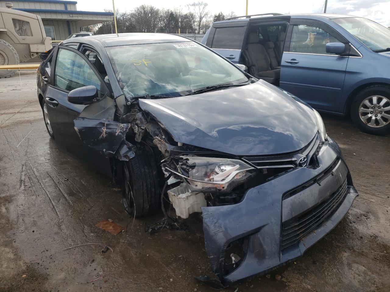 TOYOTA COROLLA L 2015 with VIN 2T1BURHE4FC340008 - Photo from auction