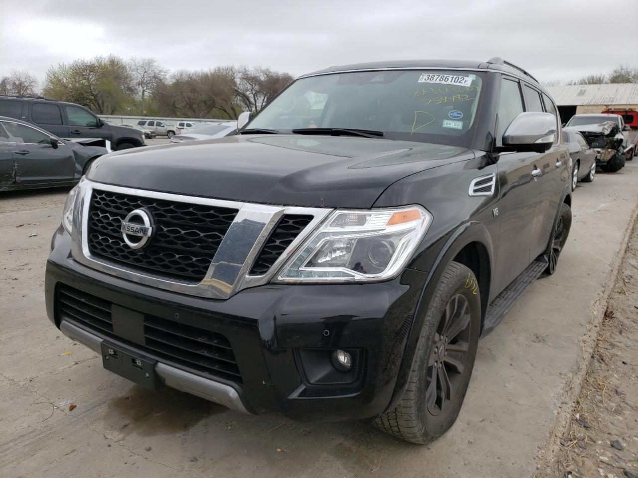 Photo 2 from auction – 2019 NISSAN ARMADA PLA with VIN JN8AY2NEXK9759982
