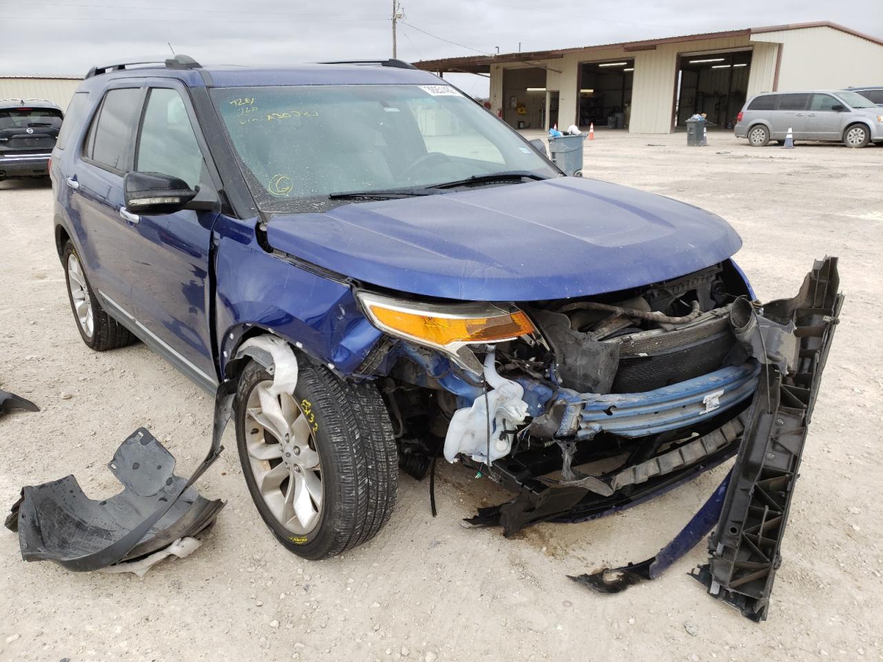 FORD EXPLORER X 2013 with VIN 1FM5K7D86DGA30282 - Photo from auction