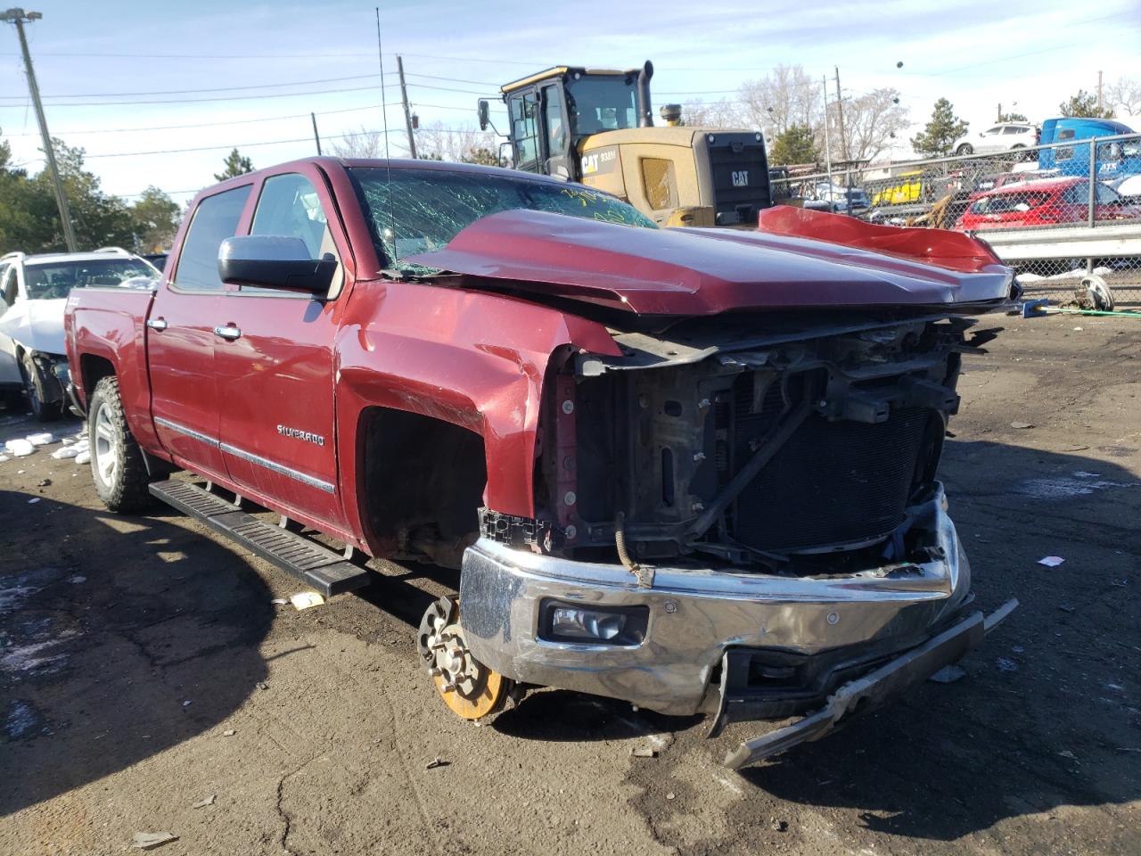 CHEVROLET SILVERADO 2014 with VIN 3GCUKSEC5EG423346 - Photo from auction