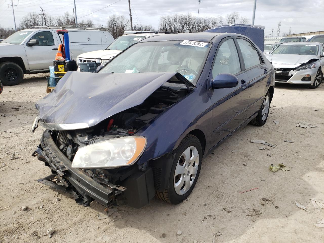 Photo 2 from auction – 2006 KIA SPECTRA LX with VIN KNAFE121965241071