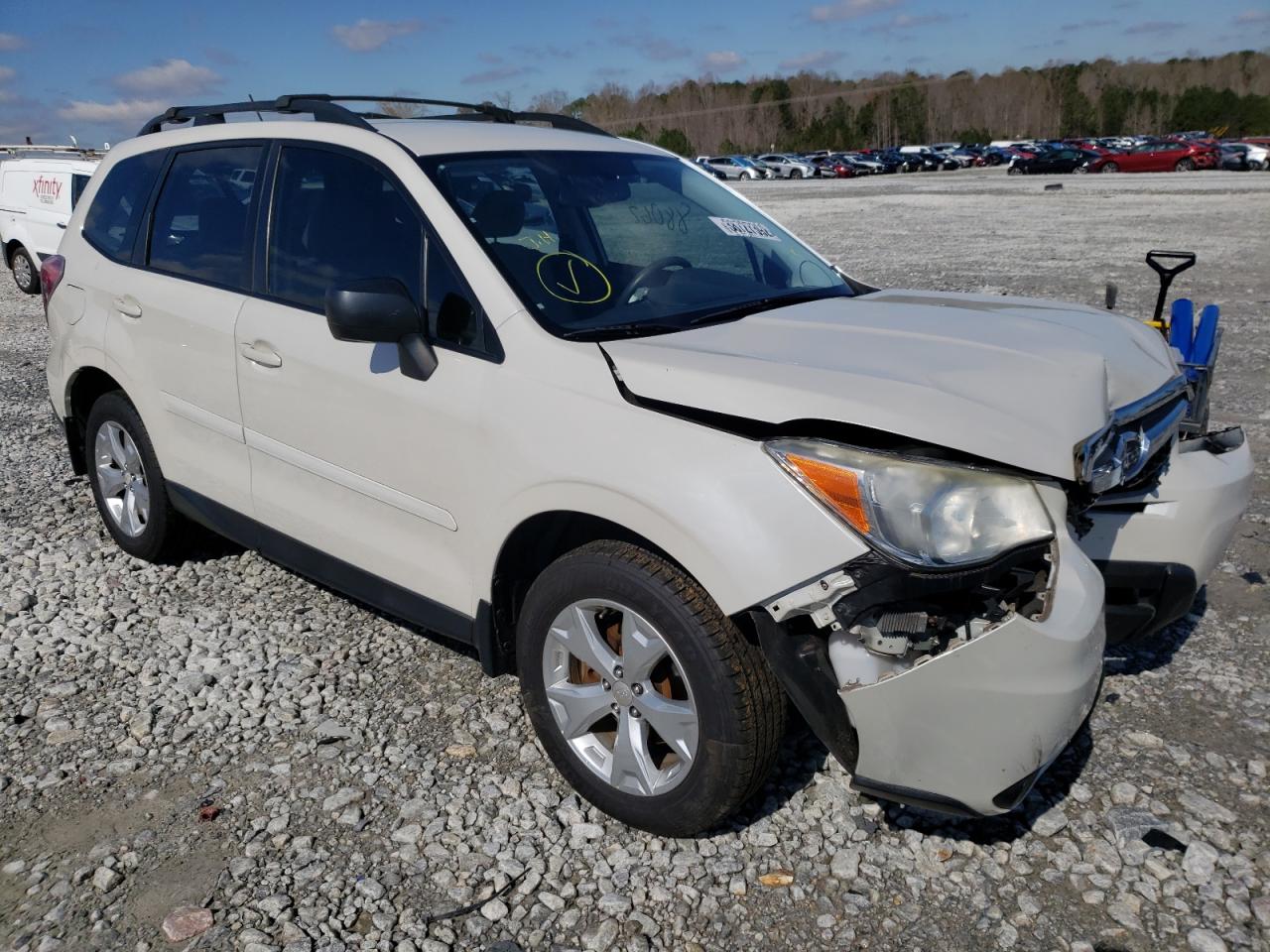 SUBARU FORESTER 2 2015 with VIN JF2SJABC6FH464165 - Photo from auction