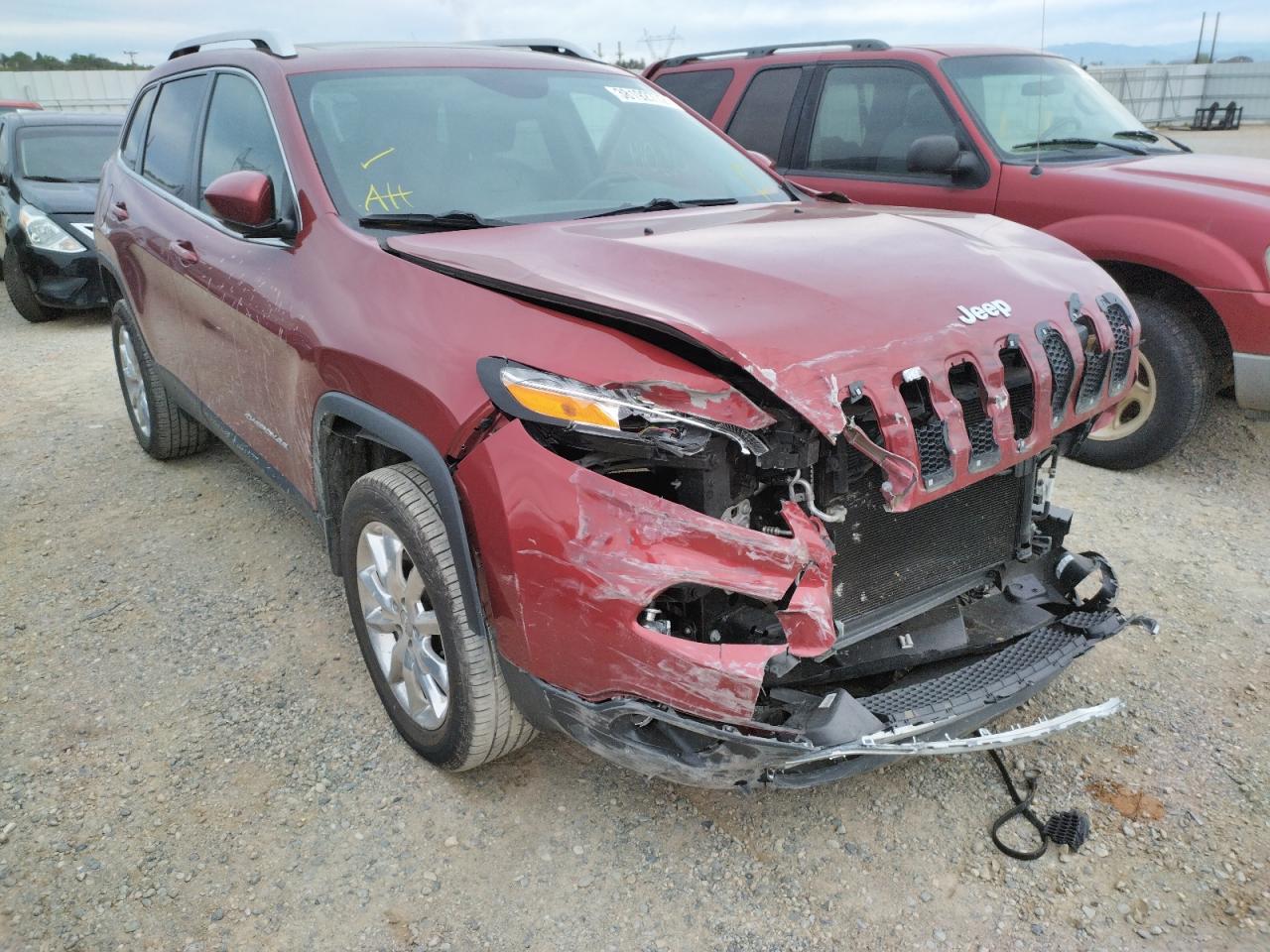 JEEP CHEROKEE L 2015 with VIN 1C4PJMDS1FW758305 - Photo from auction