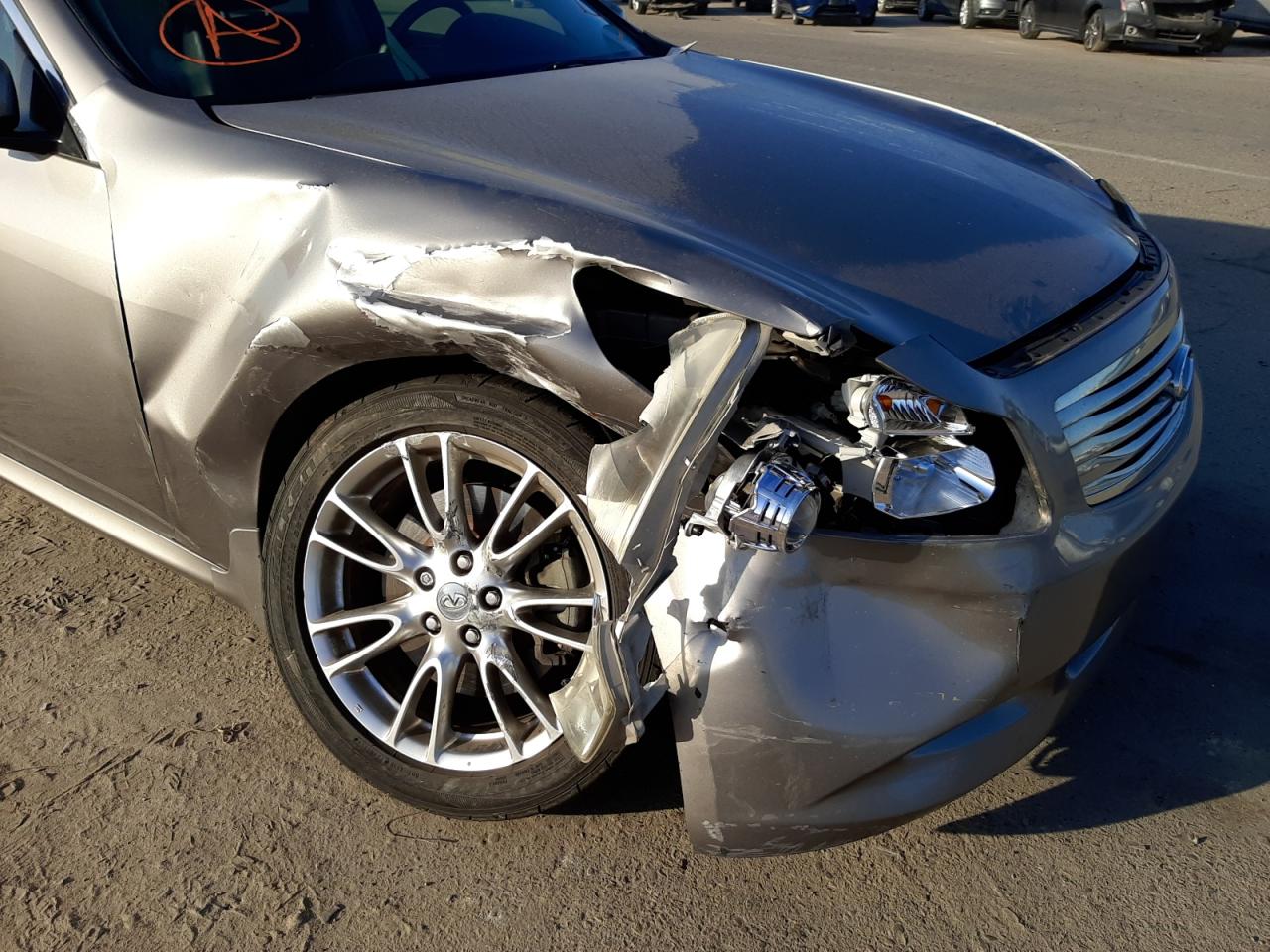 Photo 9 from auction – 2007 INFINITI G35 with VIN JNKBV61E77M718041
