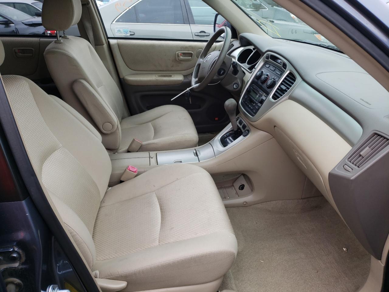 Photo 5 from auction – 2007 TOYOTA HIGHLANDER with VIN JTEHW21A470039846