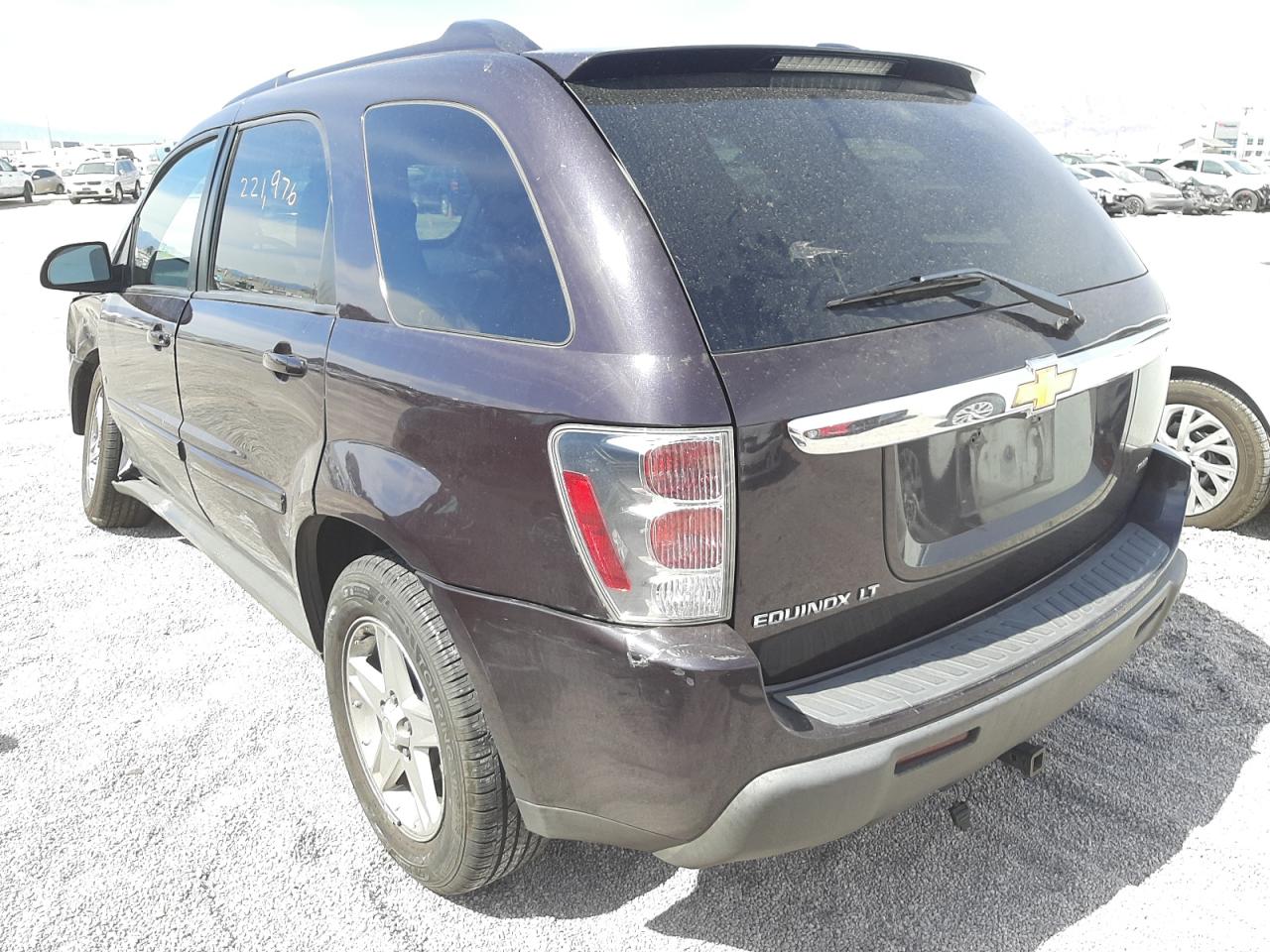 Photo 3 from auction – 2006 CHEVROLET EQUINOX LT with VIN 2CNDL73F566087620