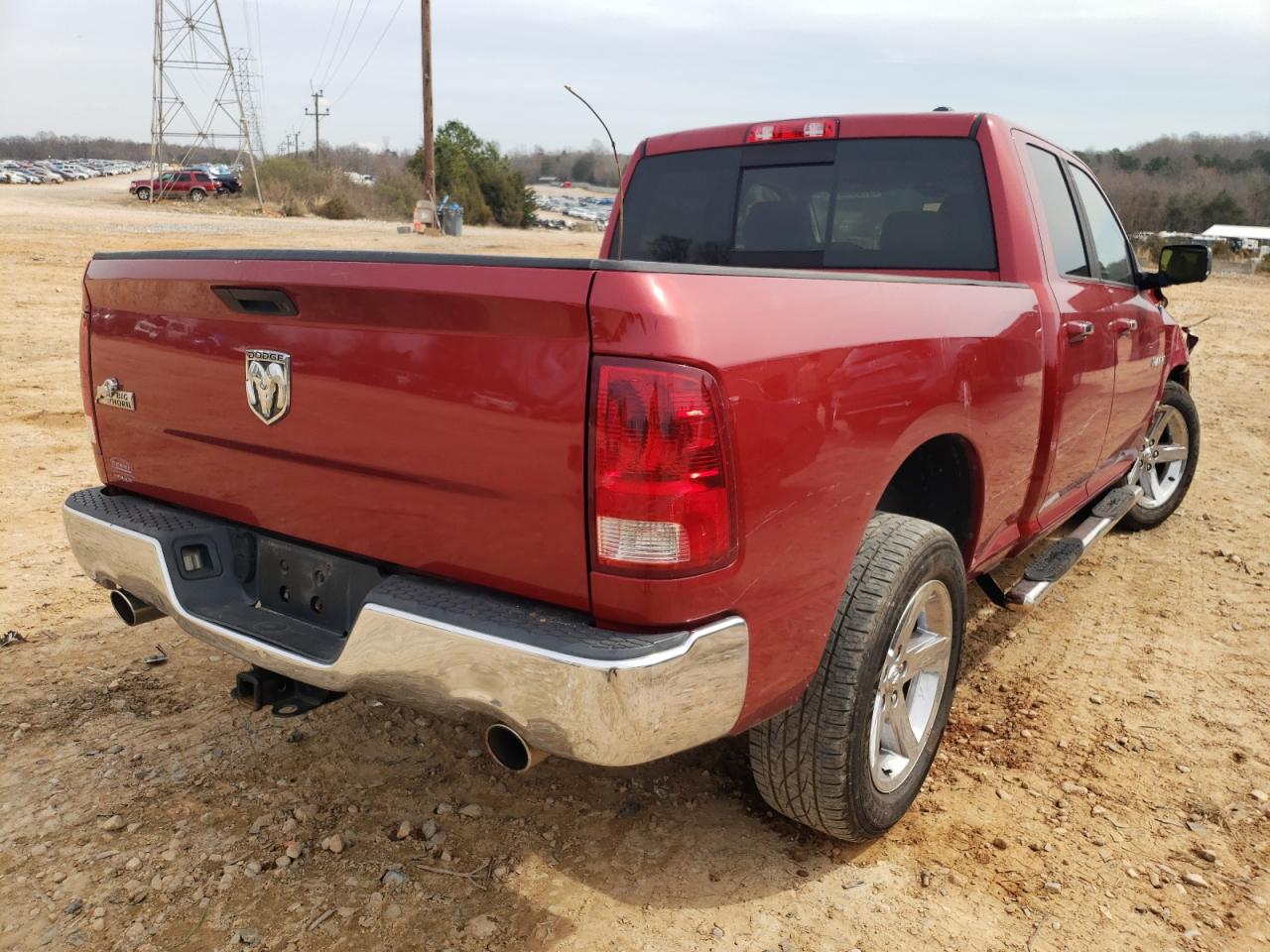 Photo 4 from auction – 2010 DODGE RAM 1500 with VIN 1D7RB1GTXAS248291